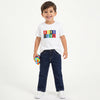 Regular Fit Crew Neck Graphic Print T-Shirt