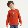 Regular Fit Crew Neck Typography T-Shirt