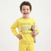 Regular Fit Crew Neck Typography Sweatshirt
