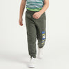Solid Regular Fit Track Pants