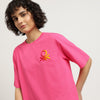 Crew Neck Solid T-Shirt
