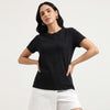 Round Neck Solid Basic T-Shirt