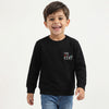 Regular Fit Round Neck Embroidered Sweatshirt