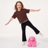 Boxy Fit Crew Neck Solid T-Shirt