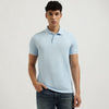 Relaxed Fit Polo Neck Solid T-Shirt