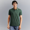 Relaxed Fit Triblend Tipping Pique Polo T-Shirt