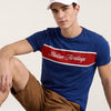 Regular Fit Crew Neck Colorblocked T-Shirt