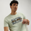 Relaxed Fit Crew Neck Typography T-Shirt