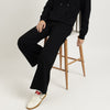 Solid Straight Fit Trousers