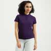 Polo Neck Solid T-Shirt