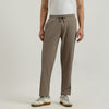 Printed Relaxed Fit Diagonal Terry Trackpants