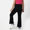 Solid Bootcut Fit Jeans
