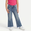Solid Flared Fit Jeans