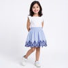 Regular Fit Round Neck Color Block Dress