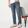 Solid Slim Tapered Fit Jeans