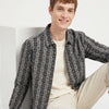 Relaxed Fit Spread Collar Check Shirt