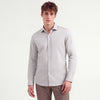 Regular Fit Semi-Cutaway Patterned Shirt