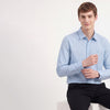 Regular Fit Spread Collar Striped Shirt