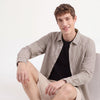 Regular Fit Spread Collar Striped Shirt