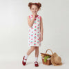 Girls Regular Fit Round Neck Printed Dress