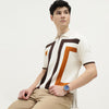 Regular Fit Polo Neck Printed T-Shirt