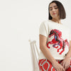 Round Neck Self Design Sweater