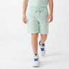 Boys Regular Fit Mid Rise Textured Shorts