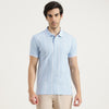 Regular Fit Polo Neck Striped T-Shirt