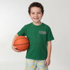 Boys Relaxed Fit Round Neck Typography Printed T-Shirt