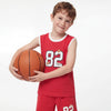 Boys Regular Fit Round Neck Patch Work Top
