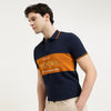 Relaxed Fit Polo Neck Solid T-Shirt