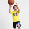Boys Relaxed Fit Round Neck Graphic Print T-Shirt