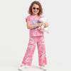 Girls Regular Fit Round Neck Printed T-Shirt
