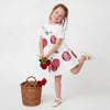 Girls Regular Fit Mid Rise Printed Skirt