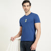 Regular Fit Round Neck Embroidered T-Shirt