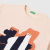 Round Neck Graphic Print T-Shirt