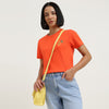 Round Neck Solid T-Shirt