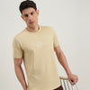 Relaxed Fit Round Neck Graphic Printed T-Shirt