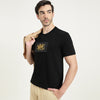 Relaxed Fit Round Neck Embroidered T-Shirt