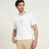 Relaxed Fit Round Neck Embroidered T-Shirt