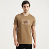 Relaxed Fit Round Neck Solid T-Shirt