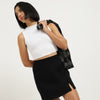 Solid Ponte Skirt