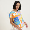 Round Neck Printed T-Shirt
