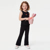 Girls Regular Fit Round Neck Solid T-Shirt
