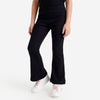 Girls Solid Regular Fit Trousers