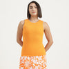 Round Neck Solid Top