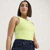 Round Neck Solid Top