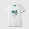 Boys Regular Fit Round Neck Typography Printed T-Shirt
