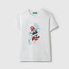 Boys Regular Fit Round Neck Typography Printed T-Shirt