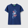 Boys Regular Fit Round Neck Graphic Print Tshirt